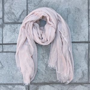 [Nordstrom] Sheer Fringe Oblong Scarf